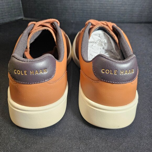 Men's Tan Cole Haan Grand Crosscourt Modern Tennis Sneakers SIZE 7 1/2 M - Picture 5 of 8